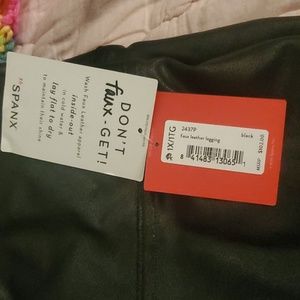 Spanx  faux leather legging